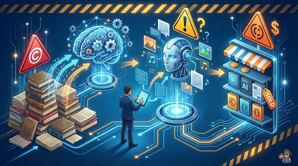 AI生成物の著作権の3フェーズ