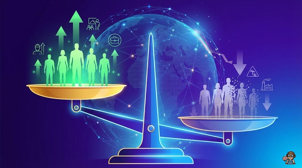 世界経済フォーラムが示す雇用の未来のイメージ