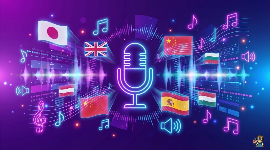 AI音声合成とBGMを追加して仕上げるイメージ