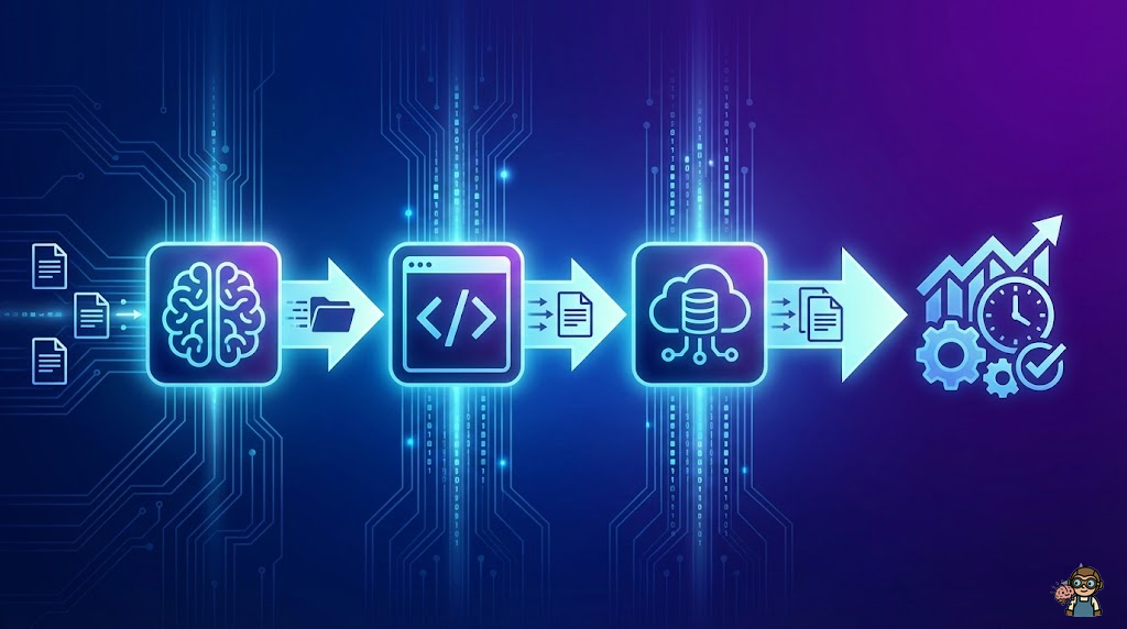 複数のAIツールが連携するワークフロー
