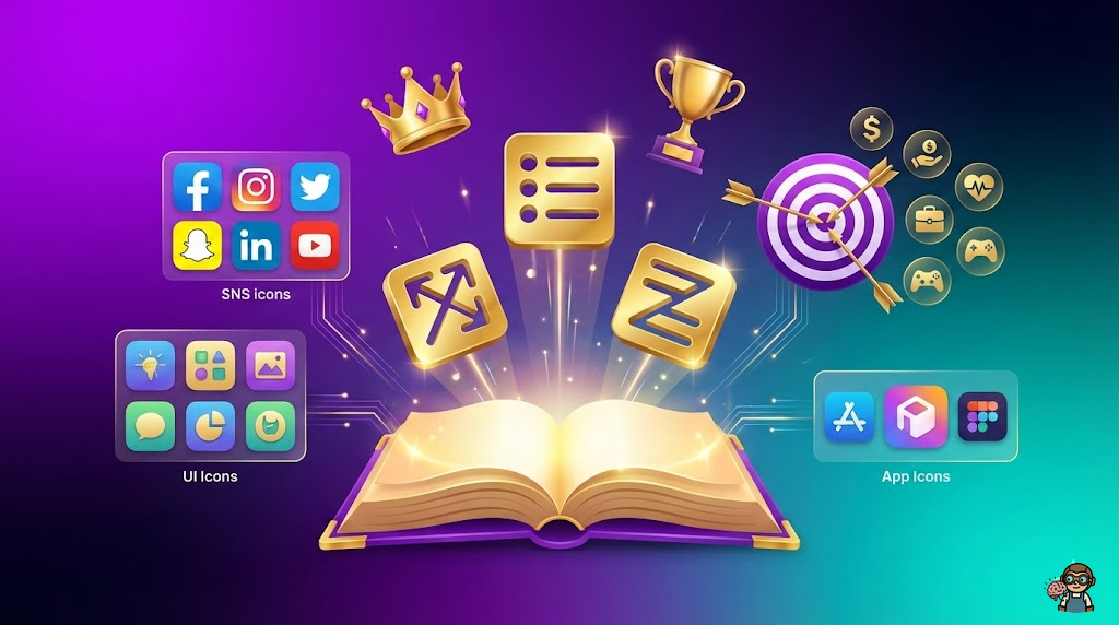 売れるアイコン素材の3つの法則