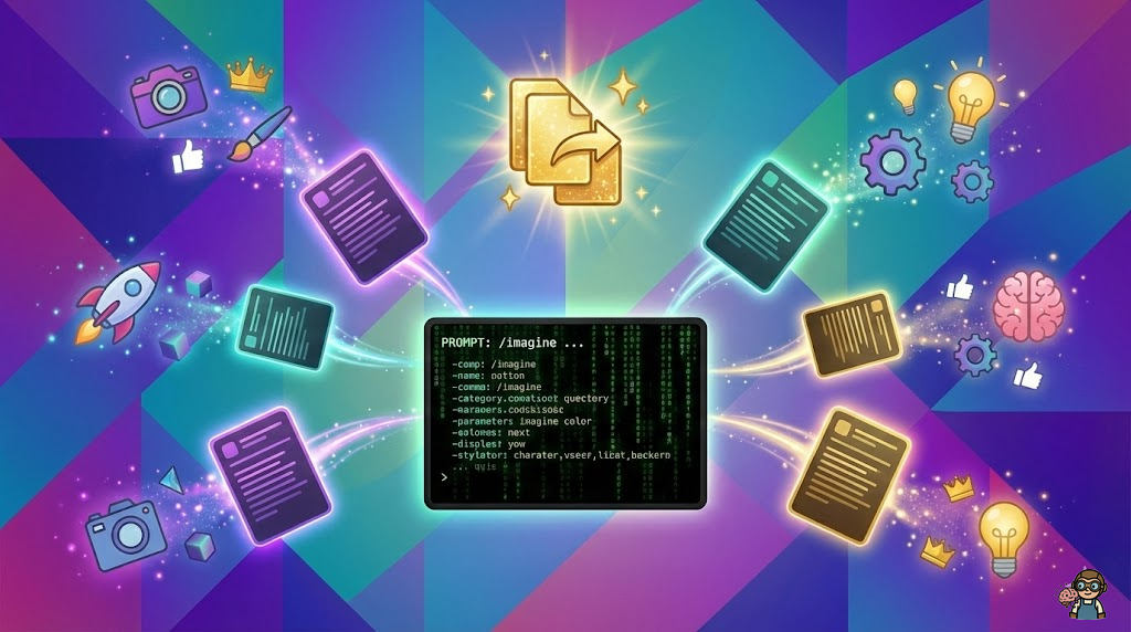 Midjourneyプロンプト完全ガイドのイメージ