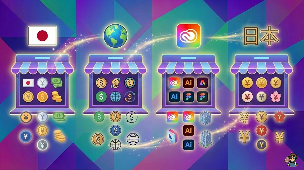 各プラットフォームの特徴比較イメージ