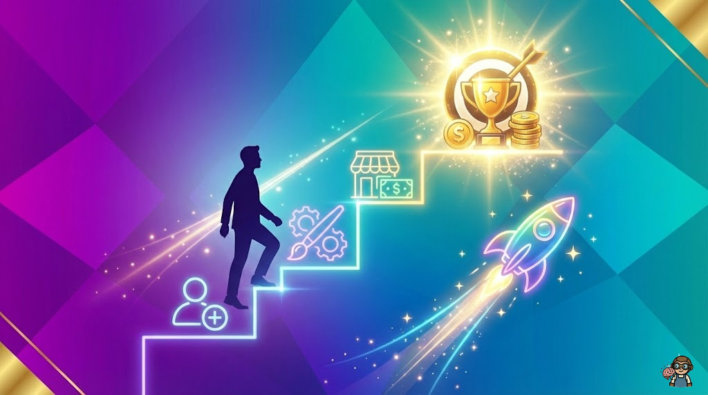 今日から始める3ステップのイメージ